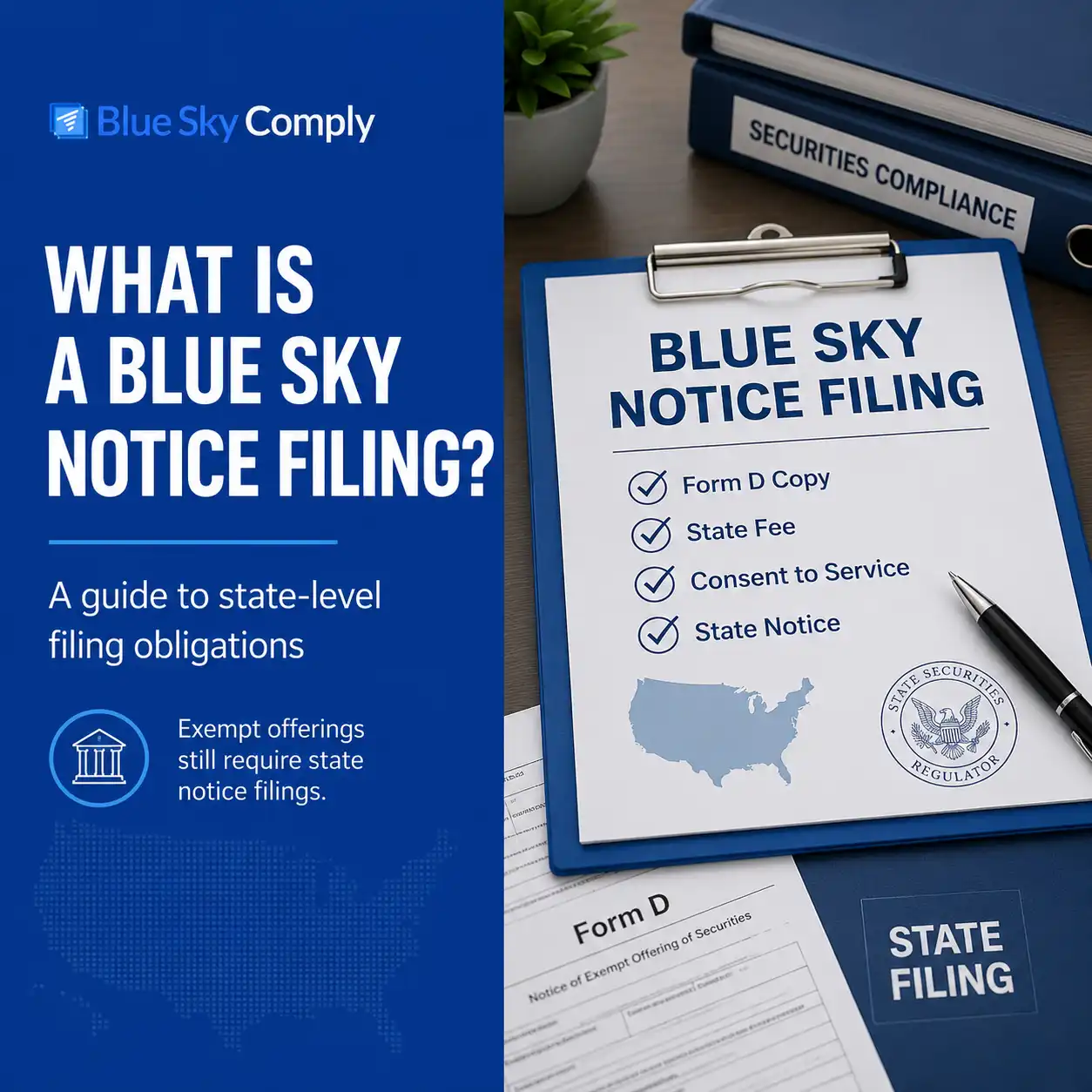 What is a Blue Sky Notice Filing? - Blue Sky Comply